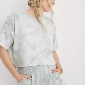 •host pick• Aerie Fleece Cropped Shortsleeved Sweatshirt